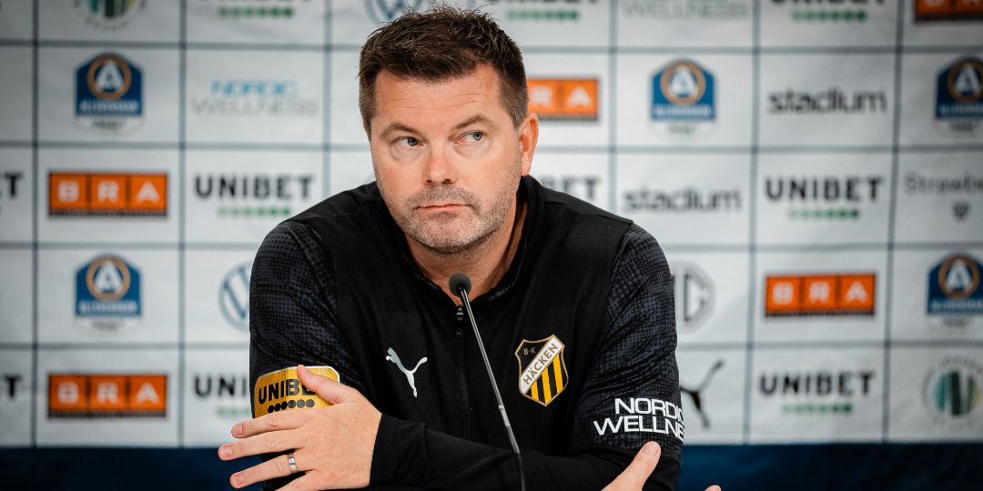 Presskonferens efter matchen mot IFK Norrköping