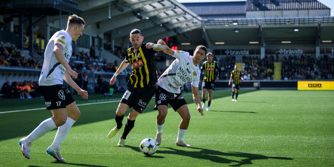 Matchtruppen inför genrepet hemma mot Mjällby