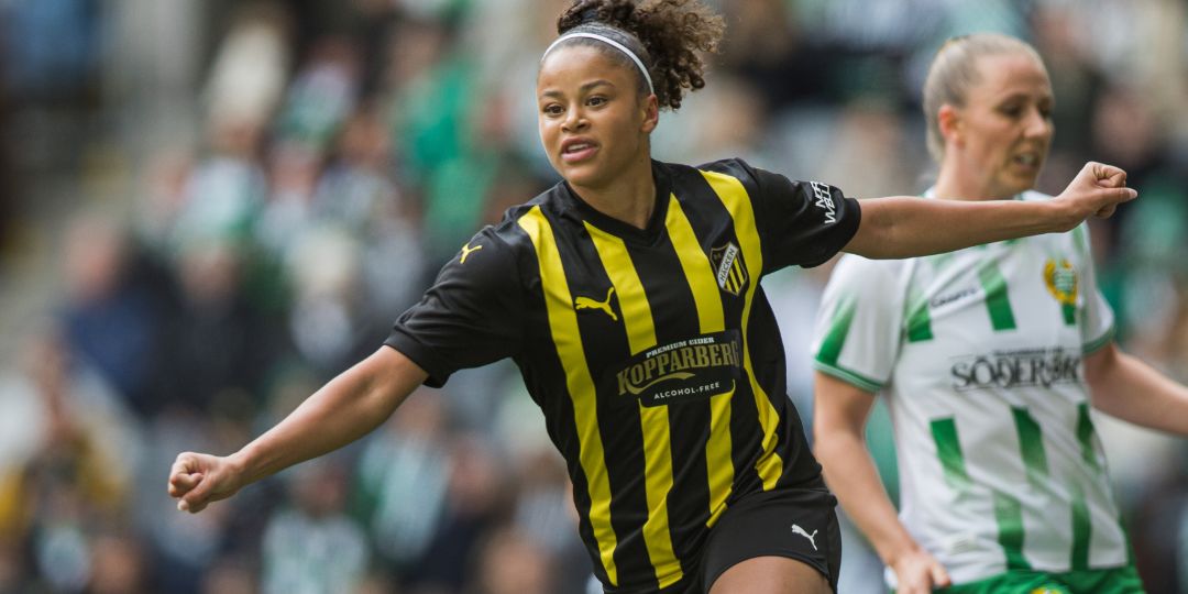 Vinst i första finalmatchen: "En jämn match"