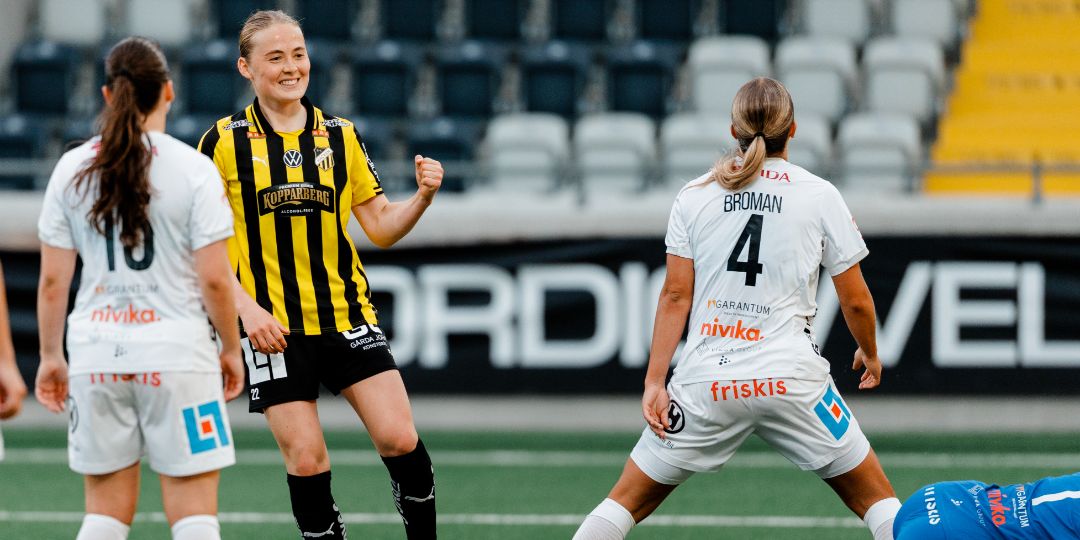 BK Häcken stod för en vändning – fortsatt obesegrade