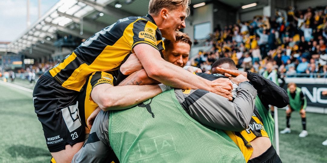 BK Häcken vände och vann mot Hammarby – går in i uppehållet som obesegrade