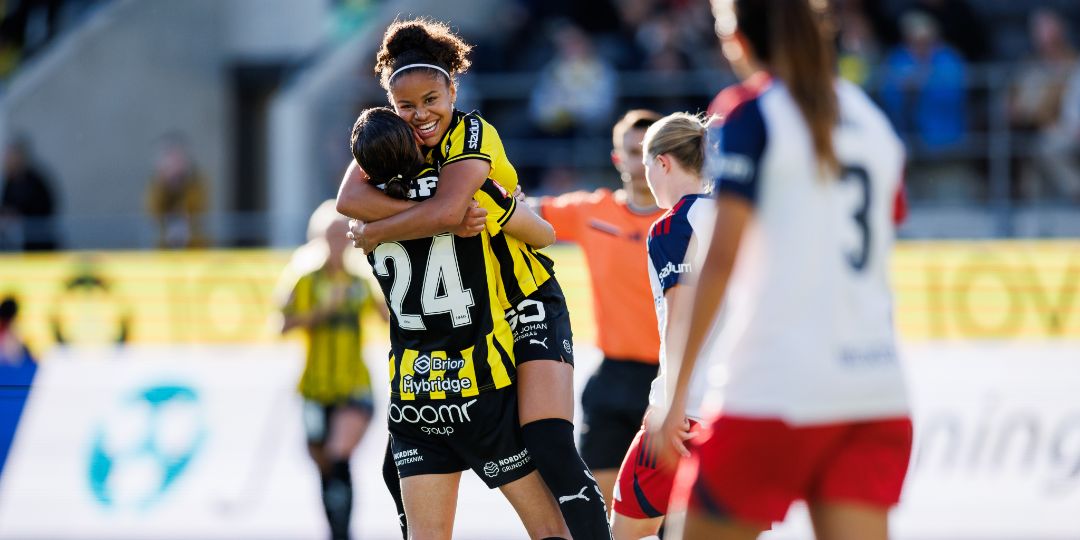 BK Häcken tog viktig hemmaseger mot FC Rosengård – Schröder tvåmålsskytt